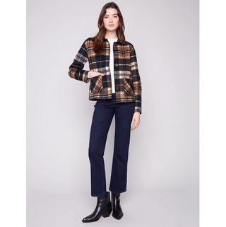 Reversible Plaid Jacket - dolly mama boutique