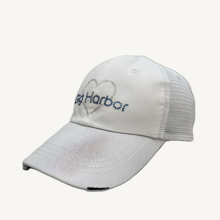 Carina Crystal "Gig Harbor" Trucker Cap - dolly mama boutique