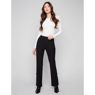 Gutsy Crepe Flare Pants - dolly mama boutique