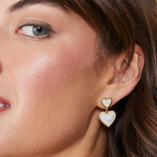 Full Heart Earrings - dolly mama boutique