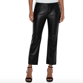 Kennedy Vegan Leather Straight Crop - dolly mama boutique