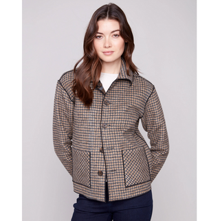 Reversible Plaid Jacket - dolly mama boutique