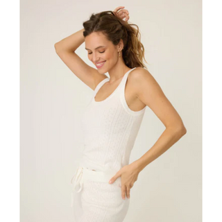 Pointelle Sweetheart Cami - dolly mama boutique