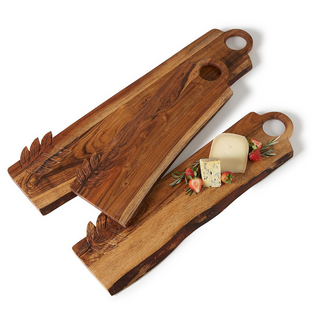 Leaf Detail Charcuterie Boards - dolly mama boutique