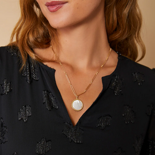 Franklin Pearl Necklace - dolly mama boutique