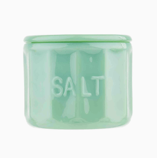 Jadeite Glass Salt Cellar - dolly mama boutique