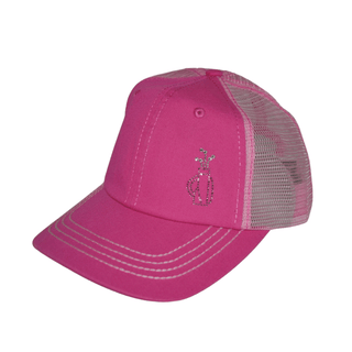 Carina Trucker Hat with Crystal Golf Bag - dolly mama boutique