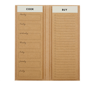Meal-Planning List Book - dolly mama boutique