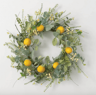 Herb and Lemon Wreath - dolly mama boutique