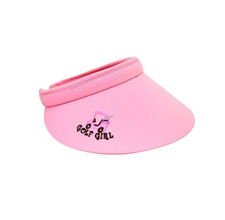 "Golf Girl" Embroidered Visor - dolly mama boutique