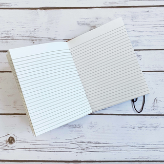 Blush Leather Journal - dolly mama boutique
