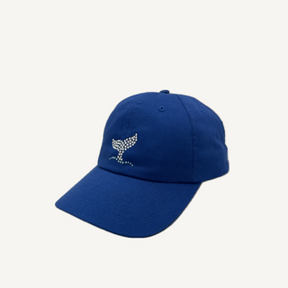 Rachel Cap with Crystal Whale Tale - dolly mama boutique