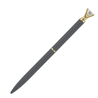 Mini Gem Pen - Grey - dolly mama boutique