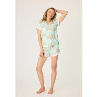 Adrian Floral Pajama Set - dolly mama boutique