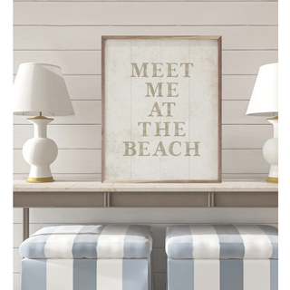 "Meet Me" Framed Sign - dolly mama boutique