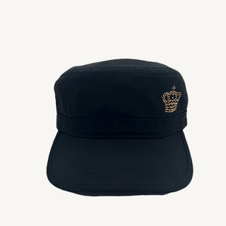 Cameron Hat with Crystal Crown - dolly mama boutique