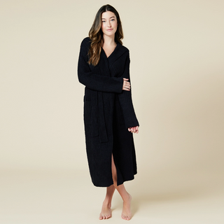 Marshmallow Hooded Robe - dolly mama boutique