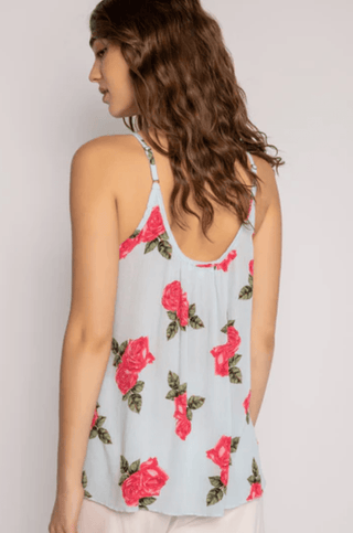 Rose Pajama Camisole - dolly mama boutique