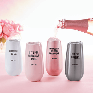 "Pink or Sparkly" Tumbler - dolly mama boutique