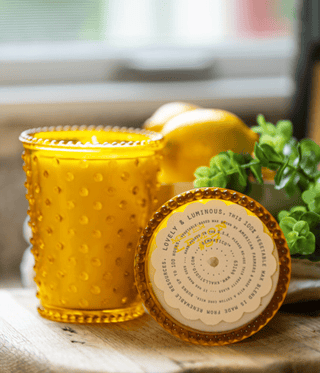 Hobnail Candle - 16 Oz - dolly mama boutique