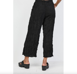 Crinkle Crop Pant 110134 - dolly mama boutique
