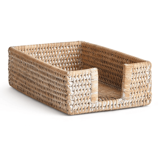 Rattan Guest-Napkin Holder - dolly mama boutique
