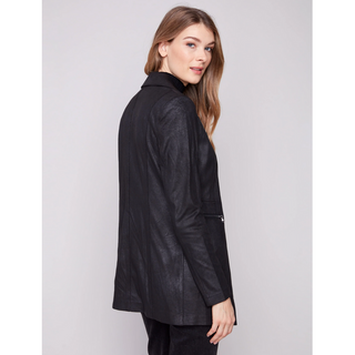 Vintage Faux Leather Suede Jacket - dolly mama boutique