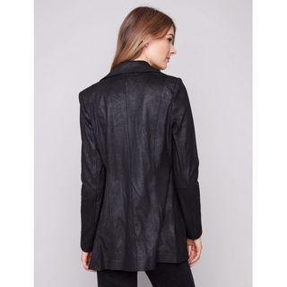 Vintage Faux Leather Suede Jacket - dolly mama boutique