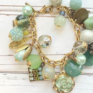 Clover Charm Bracelet - dolly mama boutique