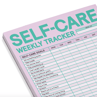 Self-Care Weekly Tracker Notepad - dolly mama boutique