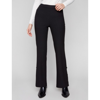 Gutsy Crepe Flare Pants - dolly mama boutique