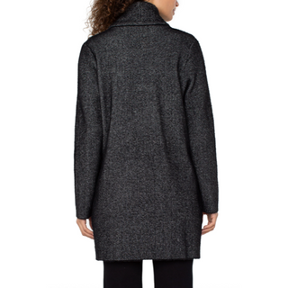 Herringbone Car Coat - dolly mama boutique