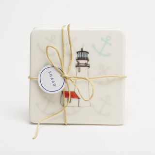 Coaster Set - Nautical Motifs - dolly mama boutique