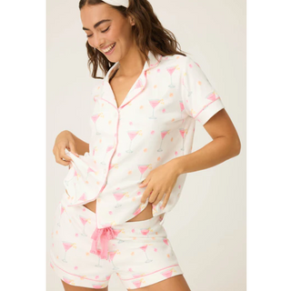 Tini Time PJ Shorts Set - dolly mama boutique