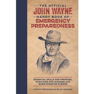 "John Wayne Emergency Preparedness Book" - dolly mama boutique