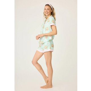 Adrian Floral Pajama Set - dolly mama boutique