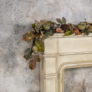 Berry, Gourd & Lotus Pod Garland - dolly mama boutique