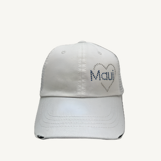 Carina Crystal "Maui" Trucker Cap - dolly mama boutique