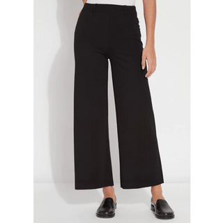 Erin High-Waist Wide-Leg Ponte Pant - dolly mama boutique