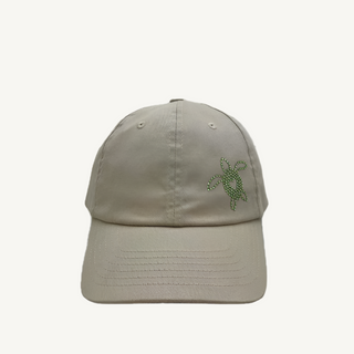 Rachel Cap with Crystal Sea Turtle - dolly mama boutique