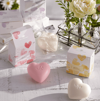 Scented Heart-Shaped Soap with Gift Box - dolly mama boutique