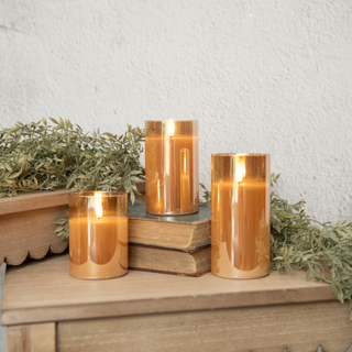 5” Champagne Glass 3D Flame Candle - dolly mama boutique