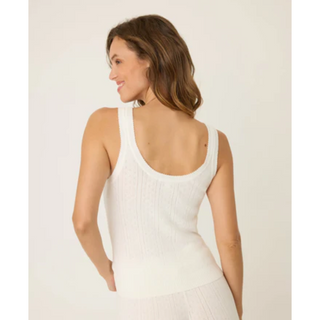 Pointelle Sweetheart Cami - dolly mama boutique