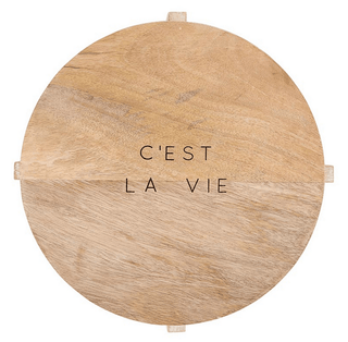 "C'Est La Vie" Cheese Board - dolly mama boutique