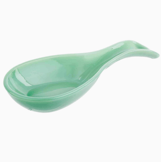 Jadeite Glass Spoon Rest