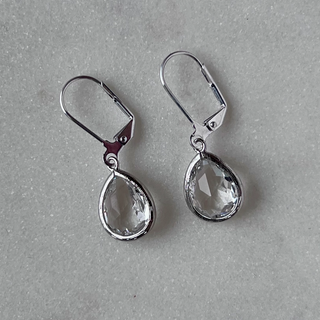 Cara Silver Earrings - dolly mama boutique