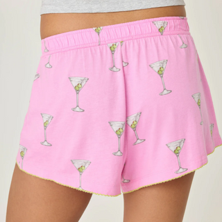 Playful Print Pajama Shorts - dolly mama boutique