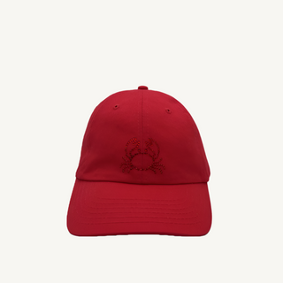 Rachel Cap with Crystal Crab - dolly mama boutique