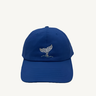 Rachel Cap with Crystal Whale Tale - dolly mama boutique