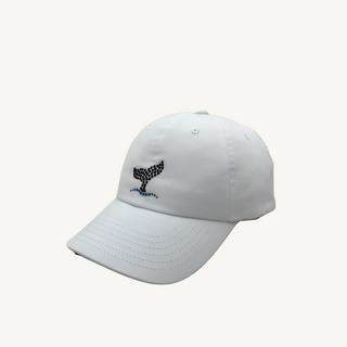 Rachel Cap with Crystal Whale Tale - dolly mama boutique